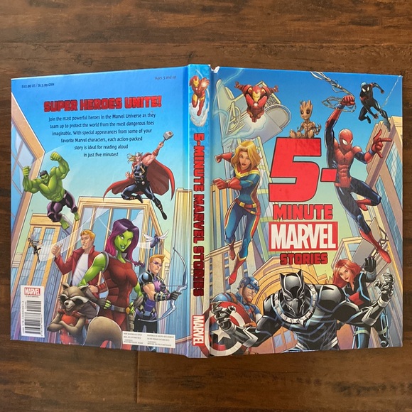 2 Books | 5- Minute DC Super Friends & 5- Minute Marvel Stories - Picture 6 of 9
